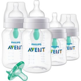 Philips Avent Anti-Colic Baby Feeding Bottle With Airfree Vent Gift Set