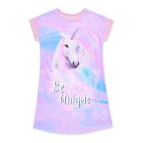 Wonder Nation Girls Short Sleeve  Night Gown - Be Unique