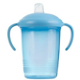 Parent's Choice Baby Trainer Sippy Cup With Soft Spout & Handle 7oz - Blue
