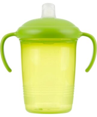 Parent's Choice Baby Trainer Sippy Cup With Soft Spout & Handle 7oz - Green