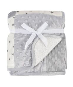 Modern Moments by Gerber Infant Baby & Toddler Patchwork Plush Blanket