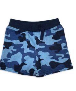 Garanimals Baby Boy French Terry Trouser Shorts -Blue Camo