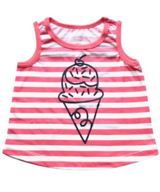Falls Creek Baby Girl & Toddler Ice Cream Sleeveless Tank Top