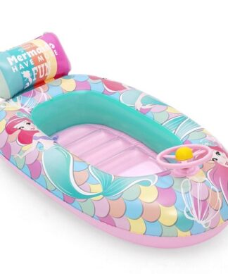 Disney Little Mermaid Beach Boat Pool Float, Ages 3+