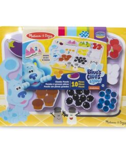 Melissa & Doug Blue's Clues & You! Wooden Chunky Puzzle - Fridge Food (10 Pieces)