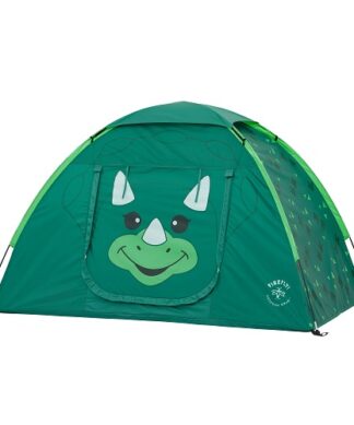 Firefly! Outdoor Gear Chip the Dinosaur 2-Person Kid's Camping Tent - Green Color