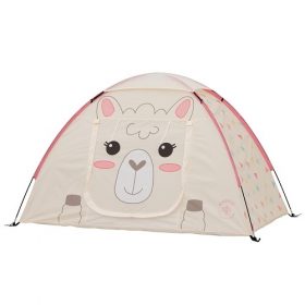 Firefly! Outdoor Gear Izzie the Llama Kid's Camping Tent - Off-white/Pink Color, One Room