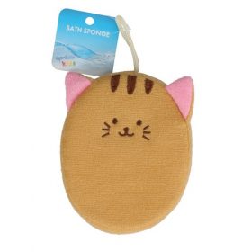 April Kids & Baby Bath Shower Sponge - Kitty