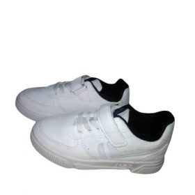 Kids Back To School White Sneaker Shoes -Unisex
