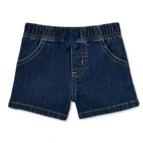 Garanimals Baby Boy Print  Denim Jeans Trouser Shorts - Dark Blue