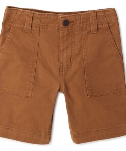 Wonder Nation Boys' Carpenter Shorts - Brown