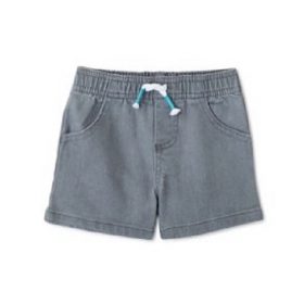 Garanimals Baby Boy Print  Denim Jeans Trouser Solid Shorts - Grey