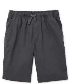 Wonder Nation Boys Everyday Pull-On Shorts - Grey