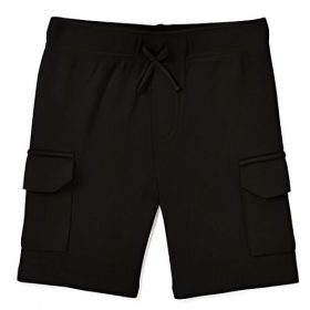 Garanimals Toddler Boys French Terry Cargo Shorts - Black