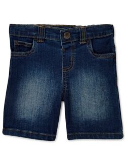 Garanimals Toddler Boys Denim Jeans Shorts - Dark Blue.