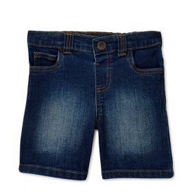 Garanimals Toddler Boys Denim Jeans Shorts - Dark Blue.