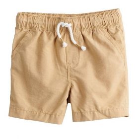 Garanimals Baby Boys Micro Twill Shorts - Brown