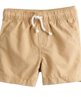 Garanimals Baby Boys Micro Twill Shorts - Brown
