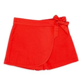 Wonder Nation Girls Side Tie Skort - Skirt Shorts