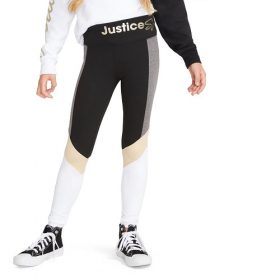 Justice Girls Full Length Leggings - Colorblock