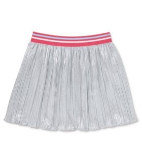 365 Kids Girls Sunrays Pleated Skirt - Silver