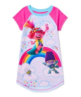 Dreamworks Trolls Girls Night Gown