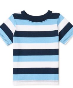 Garanimals Short Sleeve Bold Stripe Baby Boys T-shirt Top