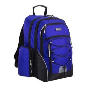Eastsport Optimus Expandable Laptop/ School Backpack Bag- Deep Sea Blue