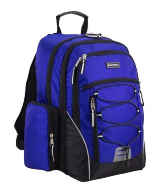 Eastsport Optimus Expandable Laptop/ School Backpack Bag- Deep Sea Blue