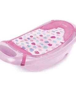 Summer Infant Splish Splash Newborn Baby To Toddler Bath Tub- Light Pink