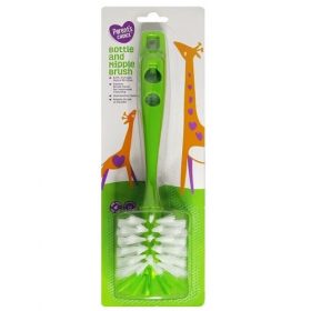 Parent's Choice Baby Feeding Bottle and Nipple Brush 2- in -1 Green