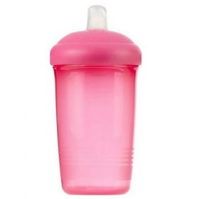 Parent's Choice  Non-Spill Soft Spout Sippy Cup, Pink, Unisex, 9 fl oz: