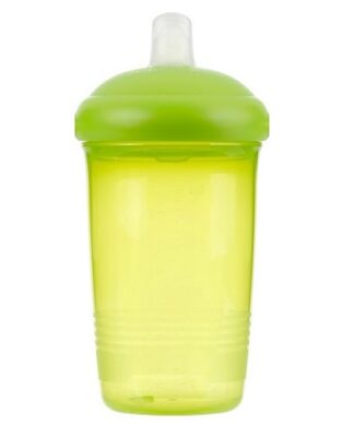 Parent's Choice Non-Spill Soft Spout Sippy Cup, Green, Unisex, 9 fl oz