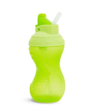 Munchkin Mighty Grip Flip Straw Sippy Cup 10oz - Green