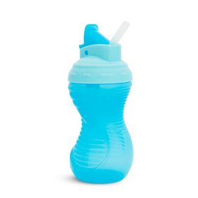 Munchkin Mighty Grip Flip Straw Sippy Cup 10oz - Blue