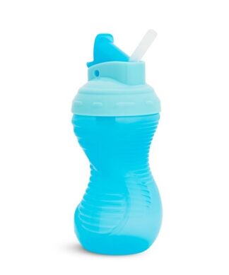 Munchkin Mighty Grip Flip Straw Sippy Cup 10oz - Blue