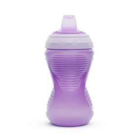 Munchkin Mighty Grip Soft Sprout Spill Proof Sippy Cup 10oz - Purple