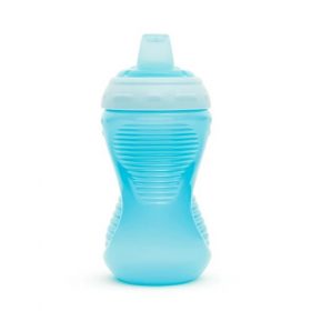 Munchkin Mighty Grip Soft Sprout Spill Proof Sippy Cup 10oz - Blue