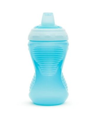 Munchkin Mighty Grip Soft Sprout Spill Proof Sippy Cup 10oz - Blue