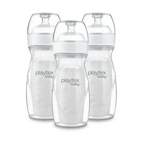 Playtex Baby Nurser With Drop Ins Liners Baby Feeding Bottle 8 oz. 3 Pack