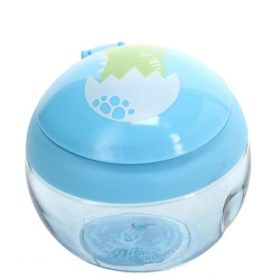 Angel Of Mine Toddler & Kids Snack Catcher Storage Container With Lid - Blue