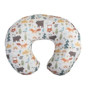 Boppy Original Nursing Breastfeeding Pillow Slip Cover- Spice Woodland Animal