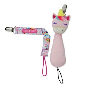 Parent's Choice Paci Buddie Clip Unicorn Pacifier Holder - 2 Pack