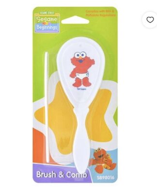 Sesame Street Baby Hair Brush And Comb Set