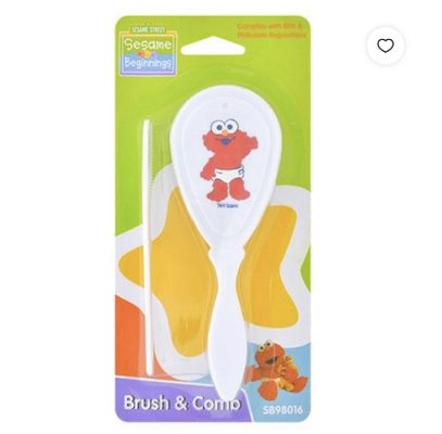 Sesame Street Baby Hair Brush And Comb Set