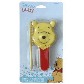 Disney Winnie The Pooh Baby Hair Brush And Comb Set