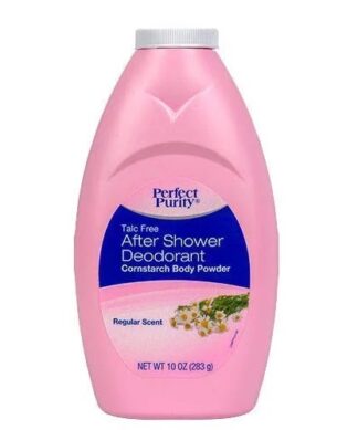 Perfect Purity  After Shower Deodorant Cornstarch Body Powder - Talc Free
