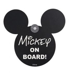 Disney Mickey Mouse Baby on Board Safety Sign