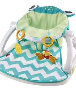 Fisher Price Deluxe Learning Sit Me Up Floor Activity Baby Seat - Frog