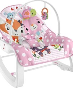 Fisher Price ® Infant to Toddler Baby Bouncer Rocker - Pink